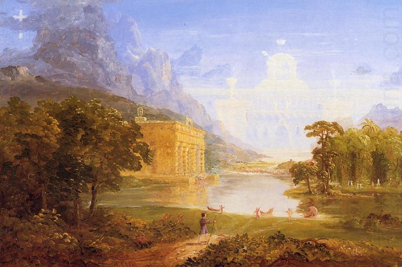 The Cross and the World, Thomas Cole